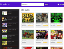 Tablet Screenshot of gameslin.com